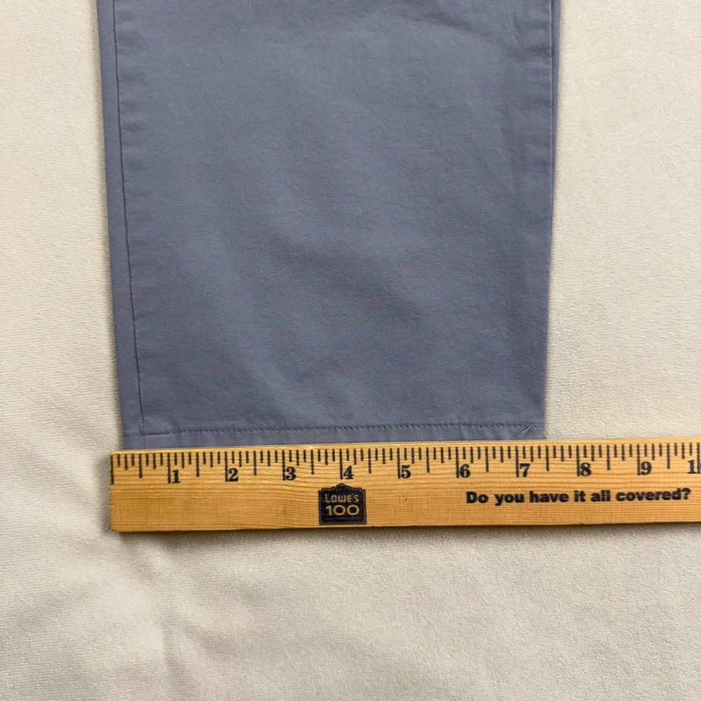 Vineyard Vines On-The-Go Pant Mens *34x30* Gray Blue Performance Chino FLAW - Picture 5 of 7